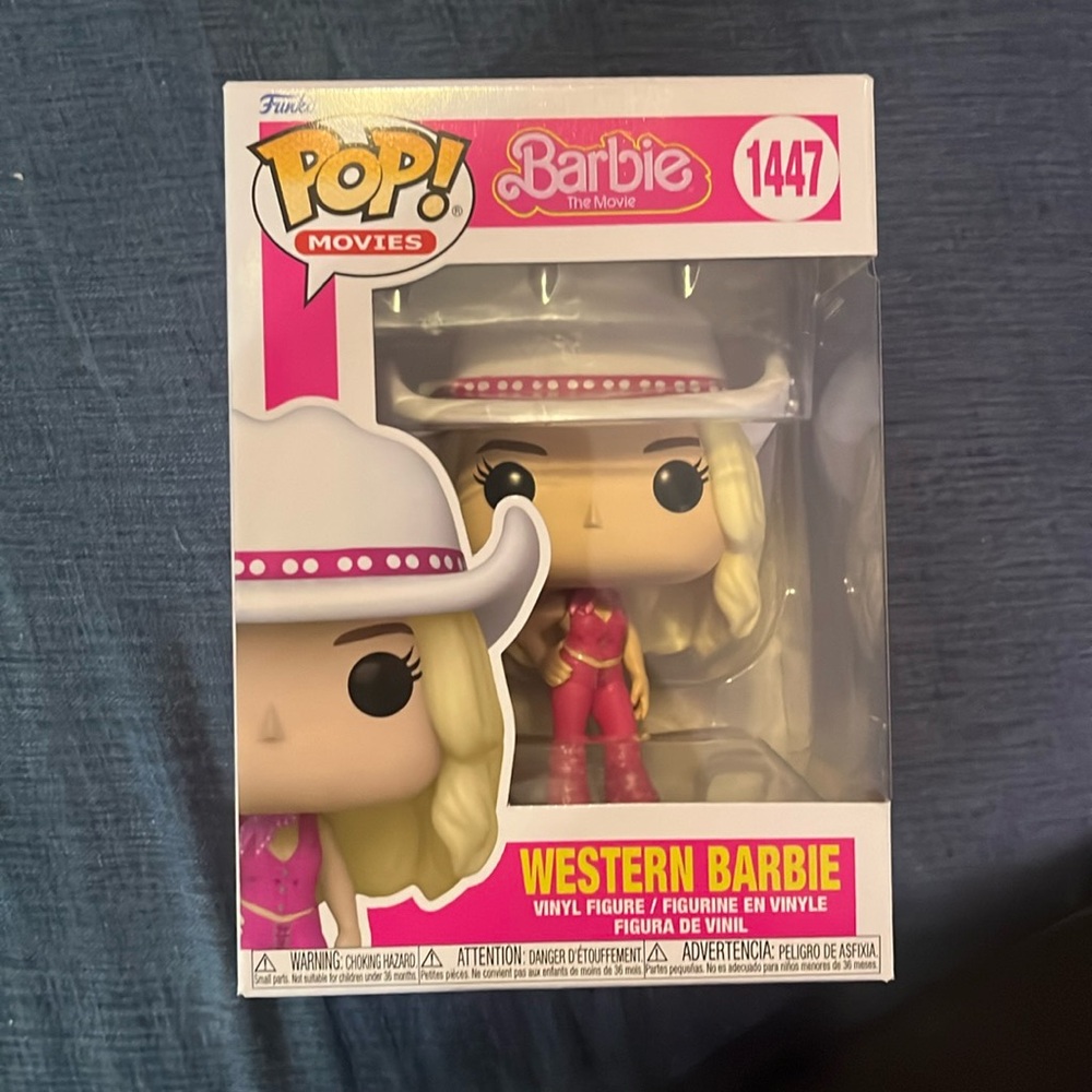 Pop western Barbie